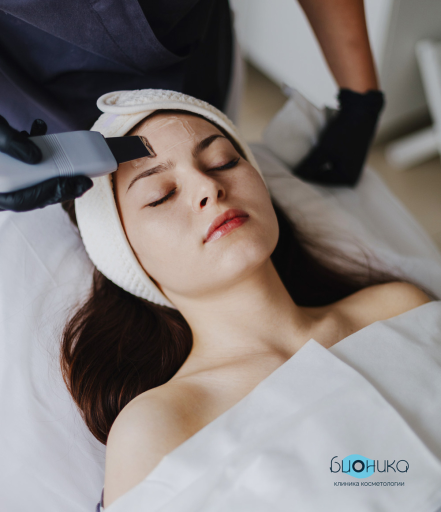 Ультразвуковая чистка лица